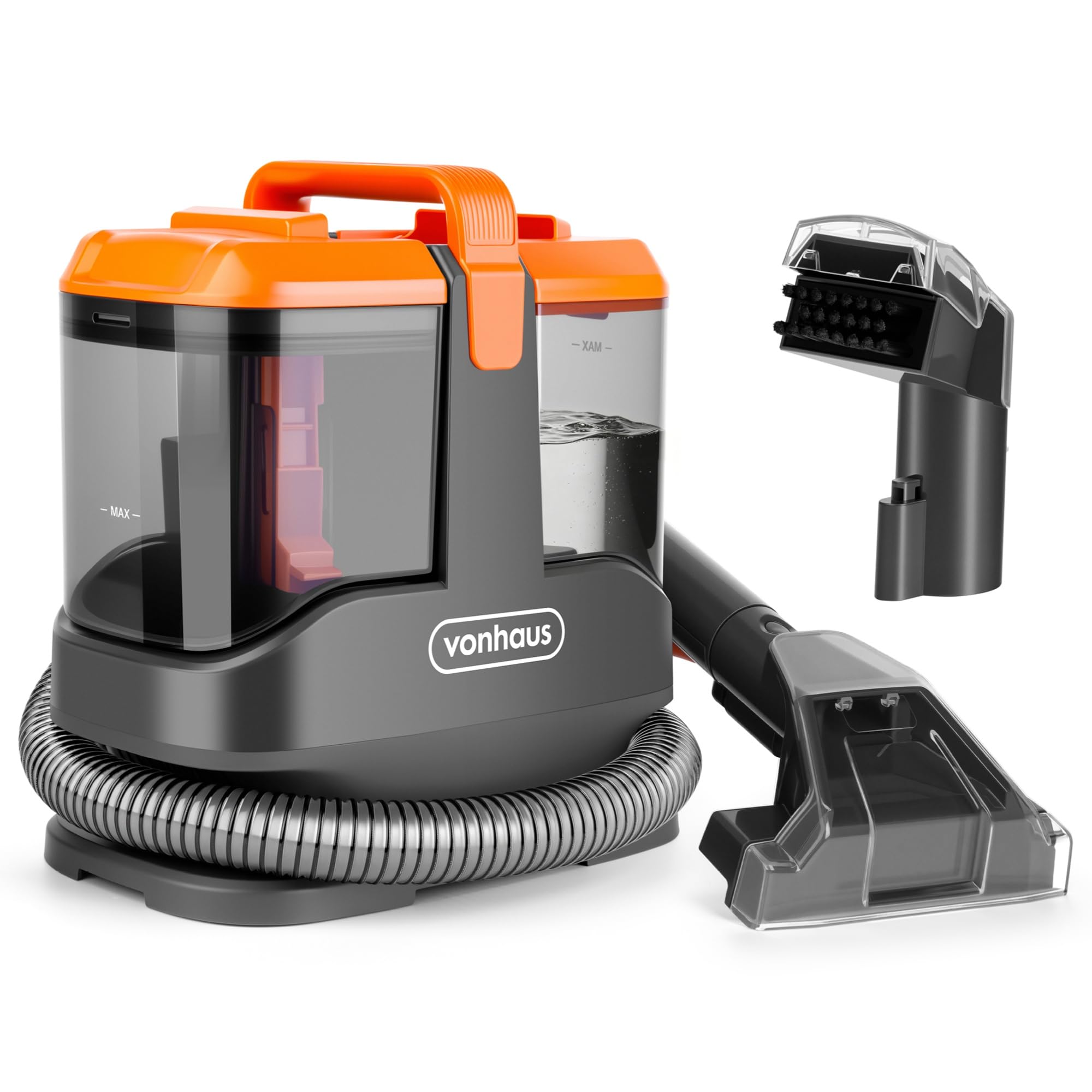 Vonhaus Spot Cleaner 450W, Ultra Lightweight Handheld Carpet Cleaner 2.6kg