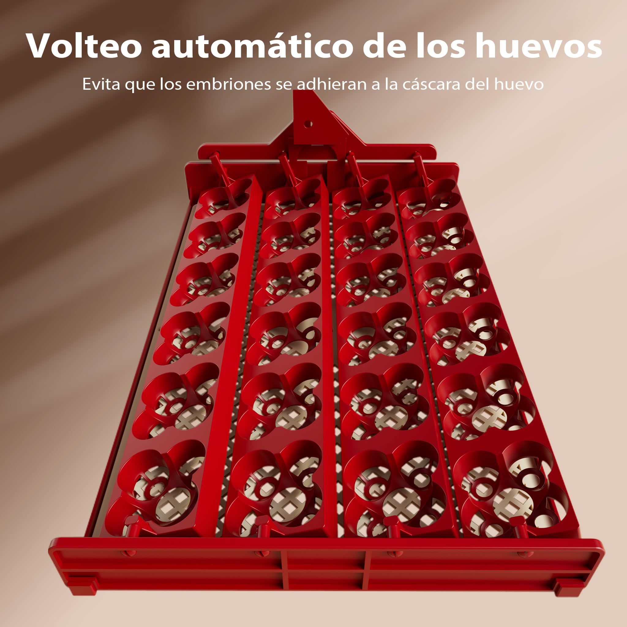 Incubadora automática capacidad para 24 huevos, Incubación Cría Aves de corral Pollos Patos Granja