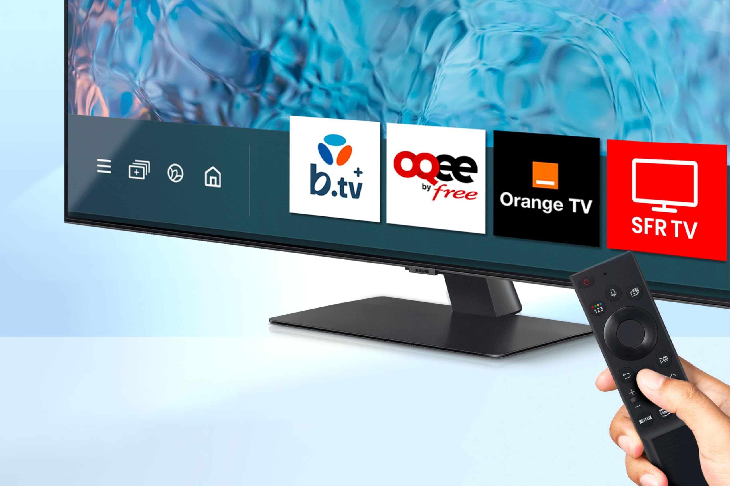 TV LED - SAMSUNG - 43CU7025 - 43'' (108 cm) - Crystal UHD 4K 3840x2160 - HDR - Smart TV - Gaming HUB - 3xHDMI