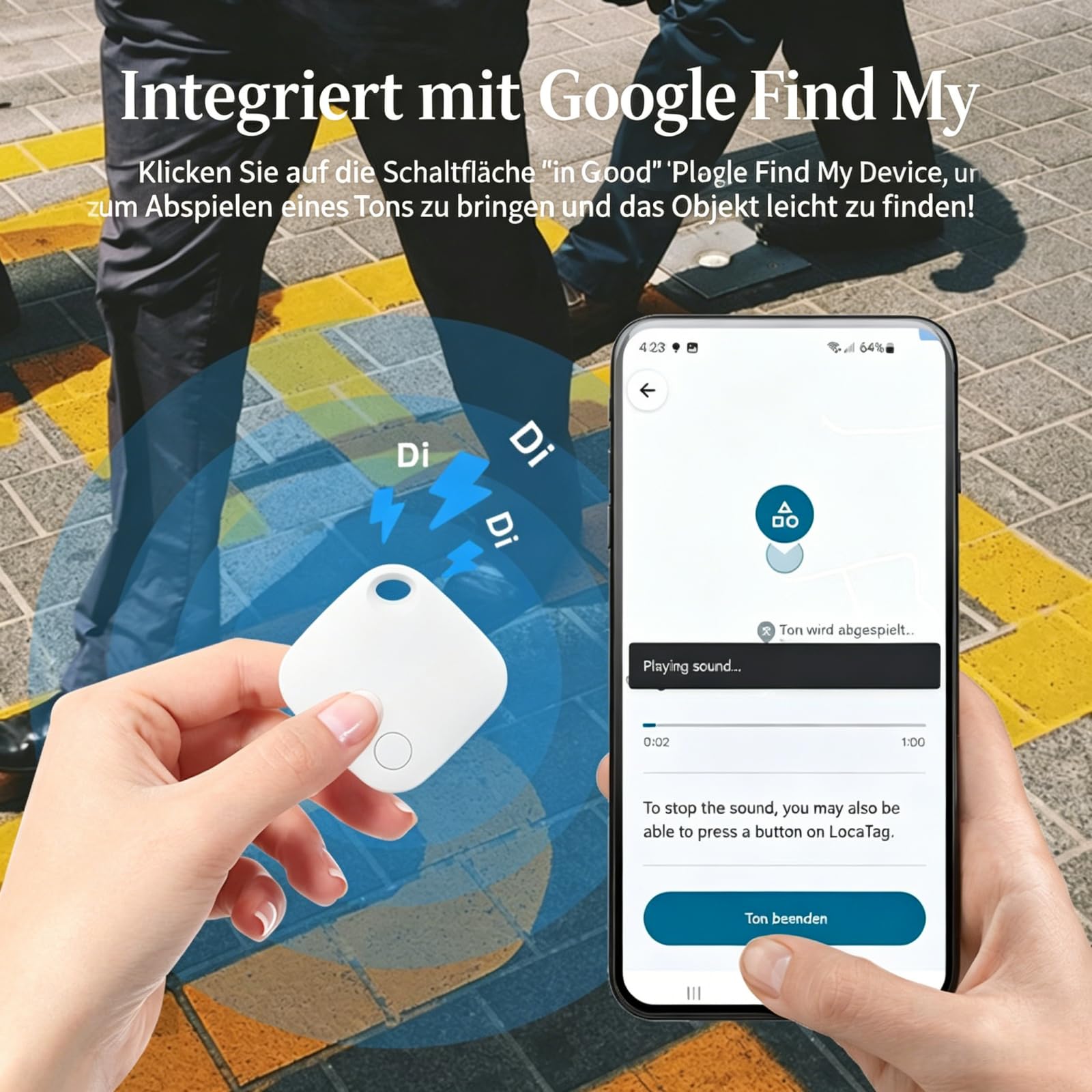 ITgPro Tracker : la solution tout-en-un pour ne plus jamais perdre vos objets de valeur - Dispositif de localisation en temps réel avec contrôle d'application pour les essentiels quotidiens (noir*2)