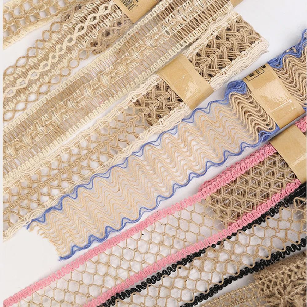 Rouleau Toile De Jute,9 Rouleaux Naturel Linge Jaune Et | FindTheDeal