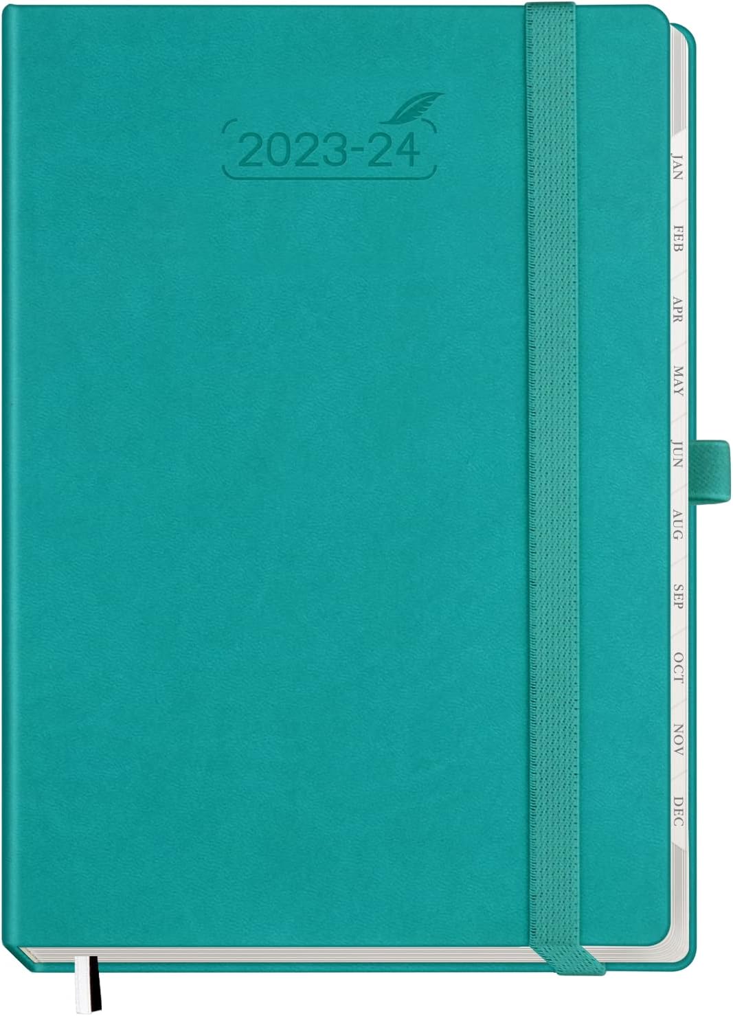 Agenda Settimanale 2025 BEZEND A5 - Planner Con Copertina Rigida, Doppia Pagina Per Settimana, Carta 100g/m² - Foto 9