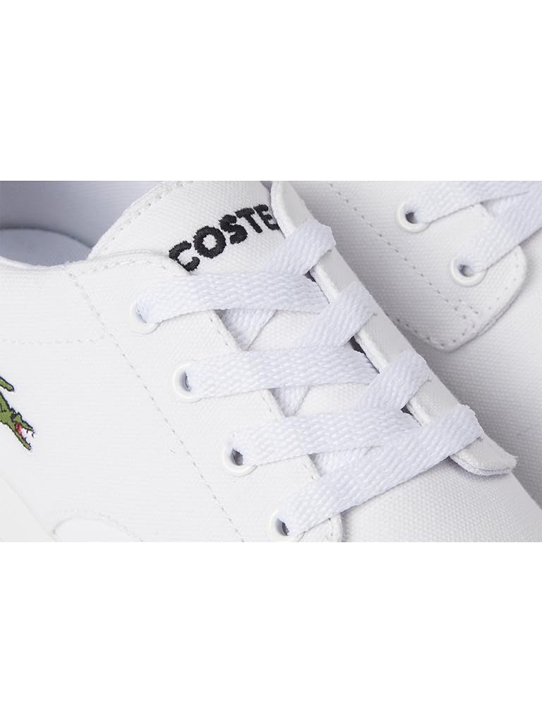 White Lacoste Grip Base Sneakers