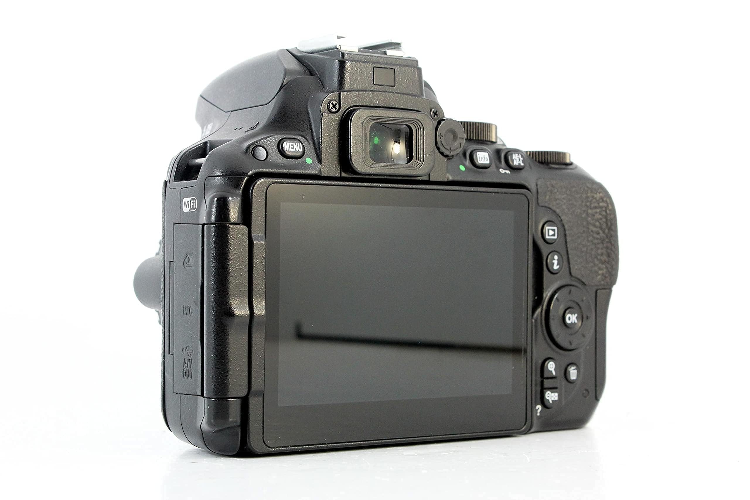 Nikon D5500 SLR aparat cyfrowy Kit DX AF-P 18-55 VR czarny