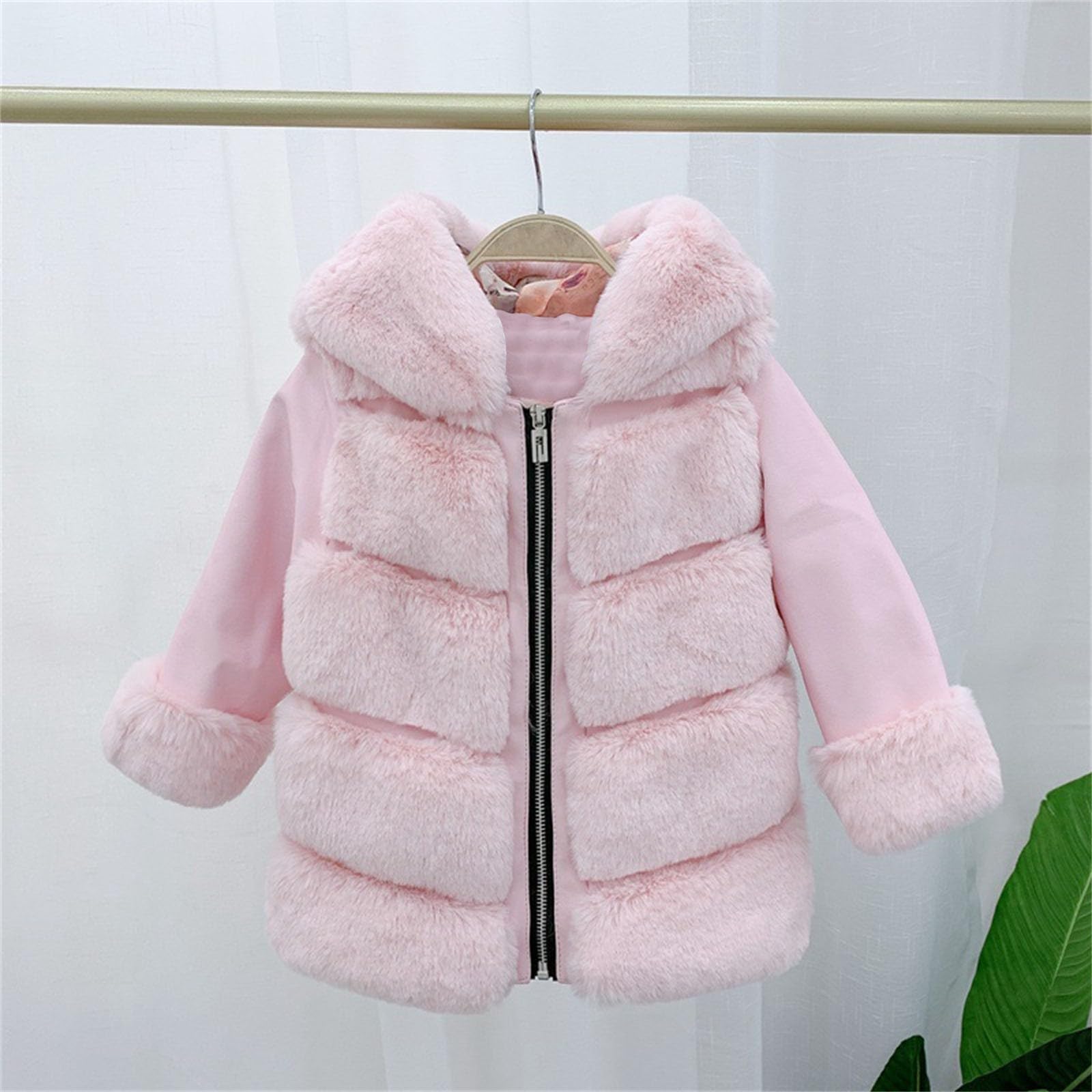 Generisch Bambini Ragazze Cappotto Inverno Antivento Addensare Cappotto Giacca Bambino Caldo Capispalla