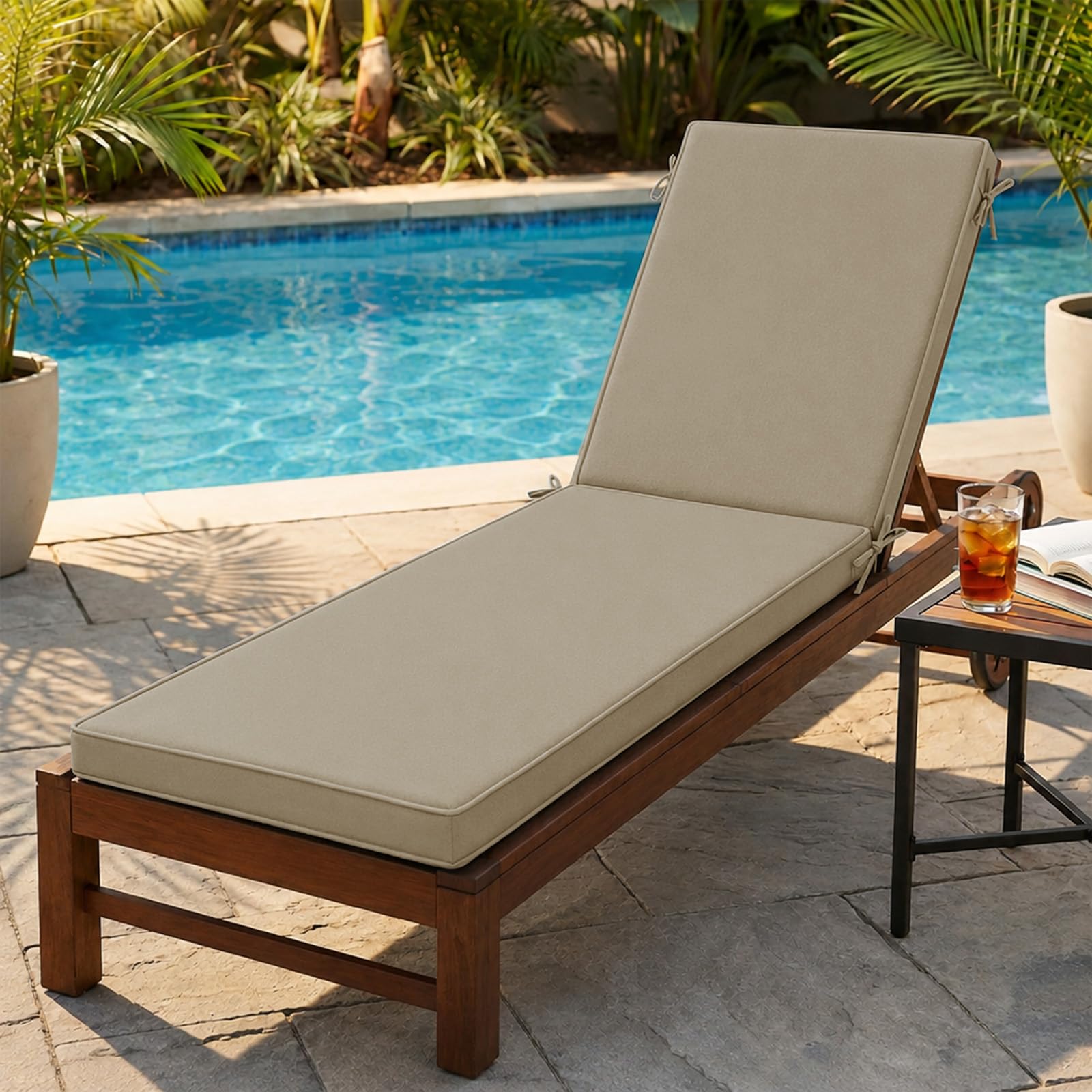 Waterproof sun lounger cushion,Sun Lounger Cushion Replacement Cushions