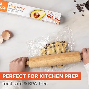 Full Circle Compostable Cling Wrap, Dispenser with Slide Cutter