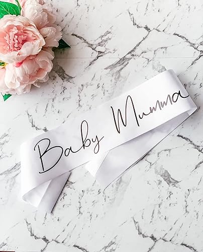 Banda para baby shower, banda de mamá para nueva mamá, decoraciones de baby shower, ideas de regalo para que pronto sean padres, suministros de