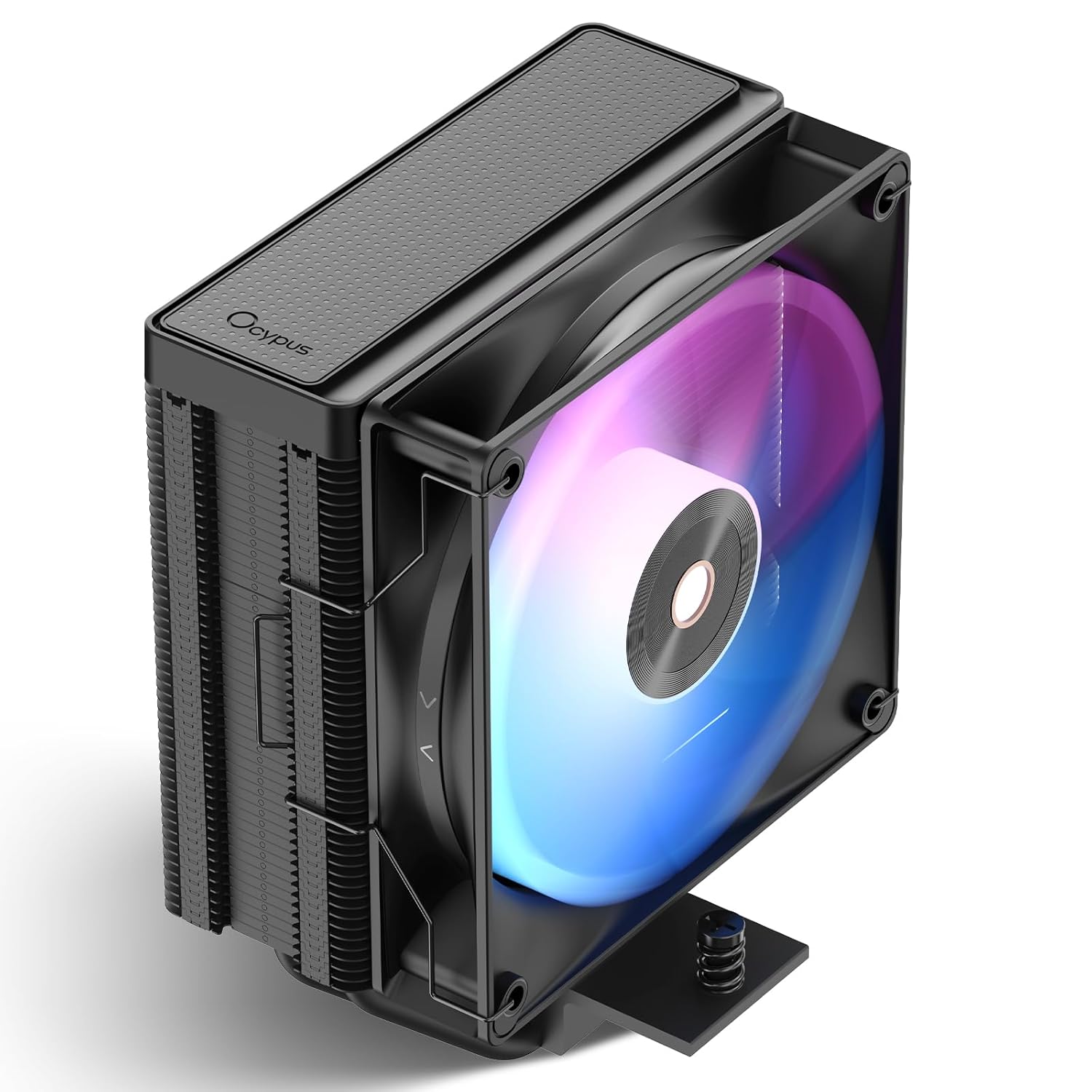 Delta A62 ARGB CPU Cooler,CPU Air Cooler with ARGB Function,120MM Hydraulic Bearing Silence PWM Fan,6 Copper Heat Pipes,Computer CPU Cooling Fan for AMD AM4/AM5,Intel LGA 115X/1200/1700/1851,BK