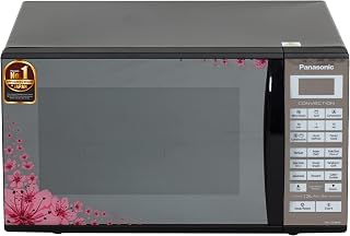 Panasonic 27 Litres Convection Microwave Oven (Floral Mirror Finish, NN-CT64MBFDG, Floral Mirror Finish)