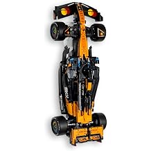 Wall-Mount Display Stand Compatible with LEGO Technic 42228 McLaren MCL39 F1 Car and 5 More Technic F1 Sets Vertical Wall Display Set Not Included