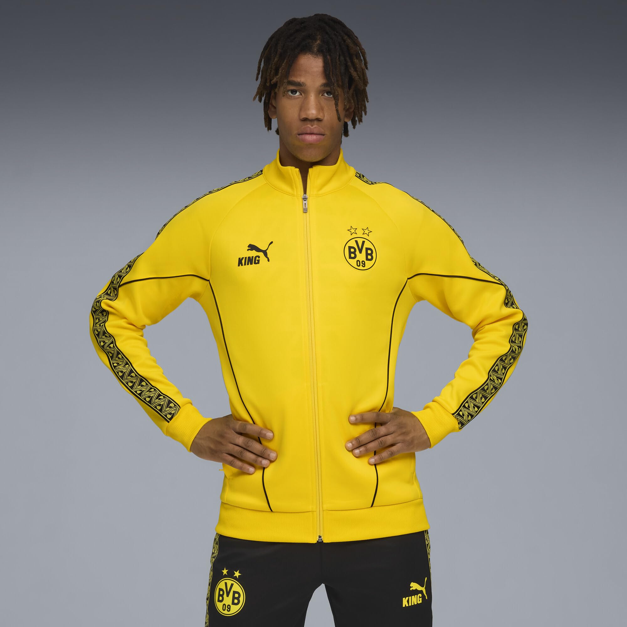 PUMA Herren Borussia Dortmund King Anthem Jacke