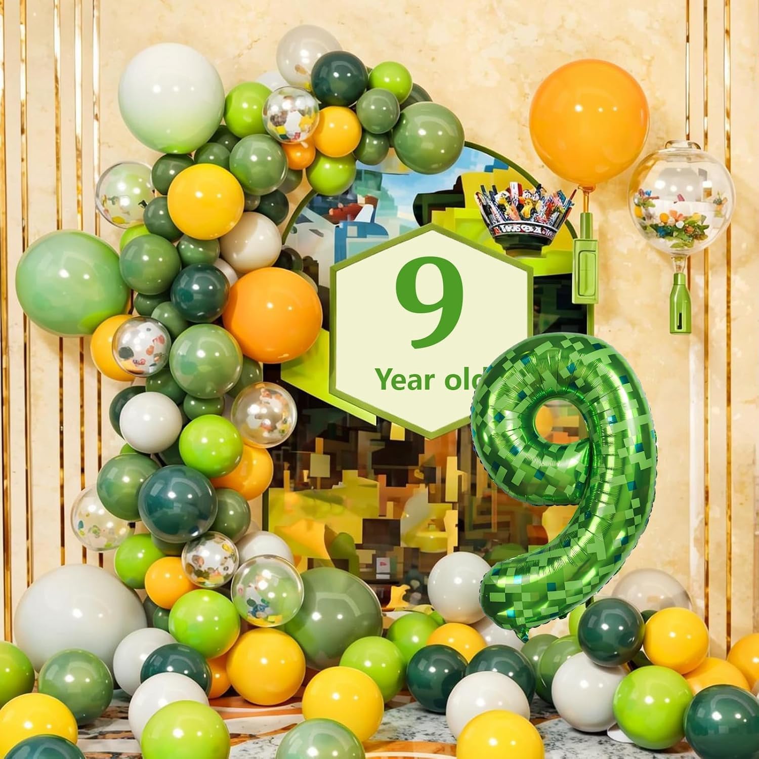 Red 0 balloon 40 Inch Giant Helium Foil Number 0 to 9 Red Balloon Birthday Wedding Party Digital Decorations (Number 0) — view 287