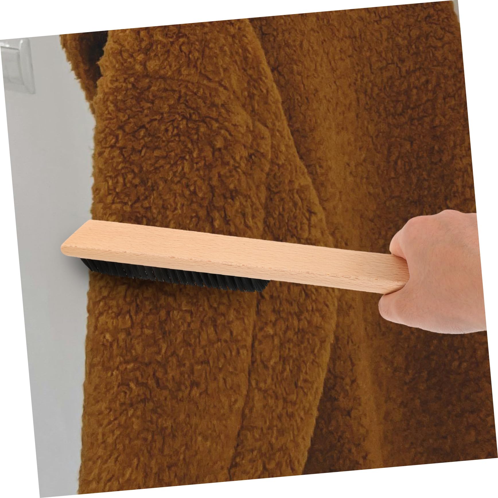 VALICLUD 5pezzi Spazzola Per Vestiti e Cappelli Con Manico Legno Spazzola Per Pulizia Di Abbigliamento e Scarpe Rimuove Pelucchi e Pelo Di Animali Accessorio Per Casa e Hotel