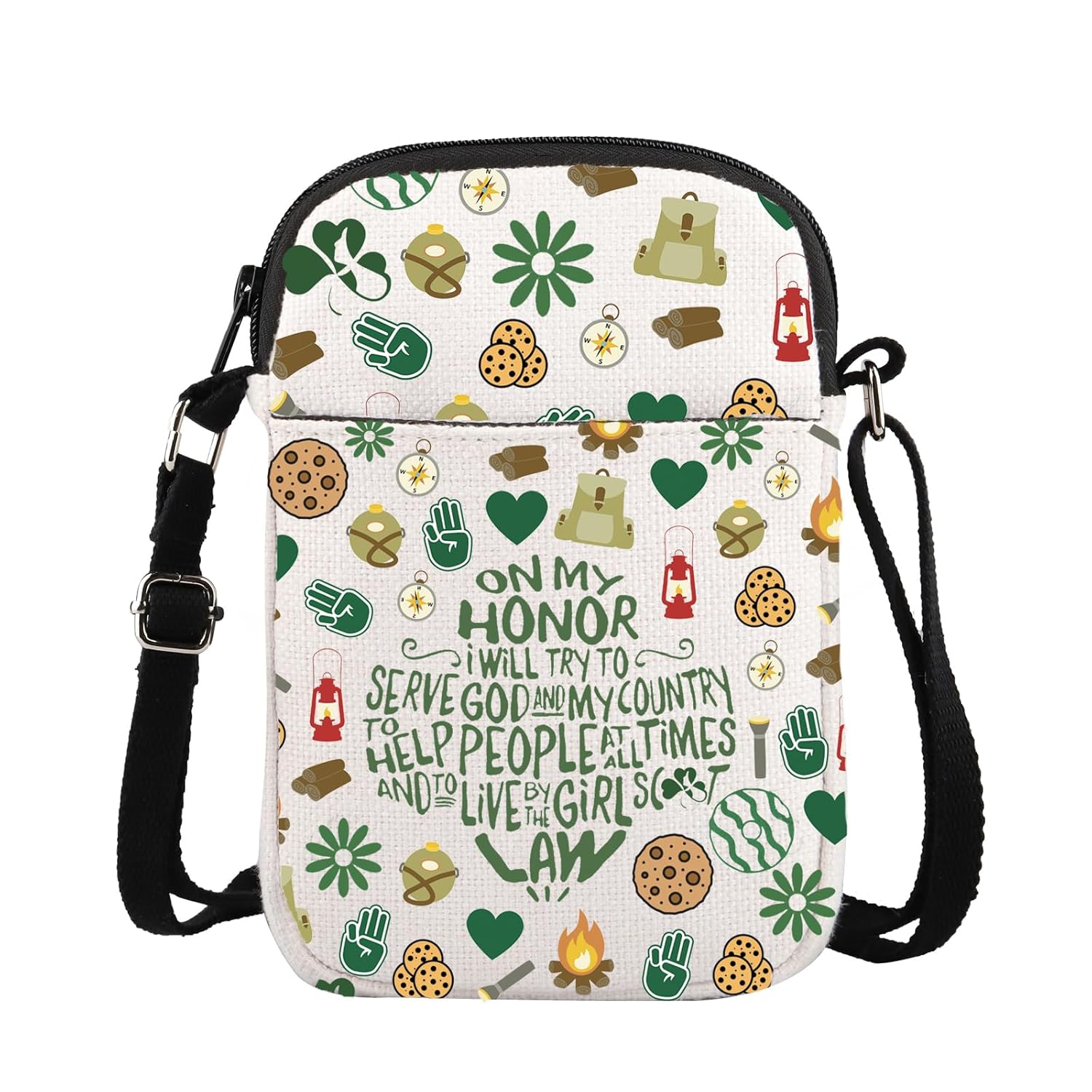 ENSIANTH Scout Messenger Bag Scout Troop Leader Gift Scout Life Gift Scouts Group Gift Scout Mom Crossbody Bag