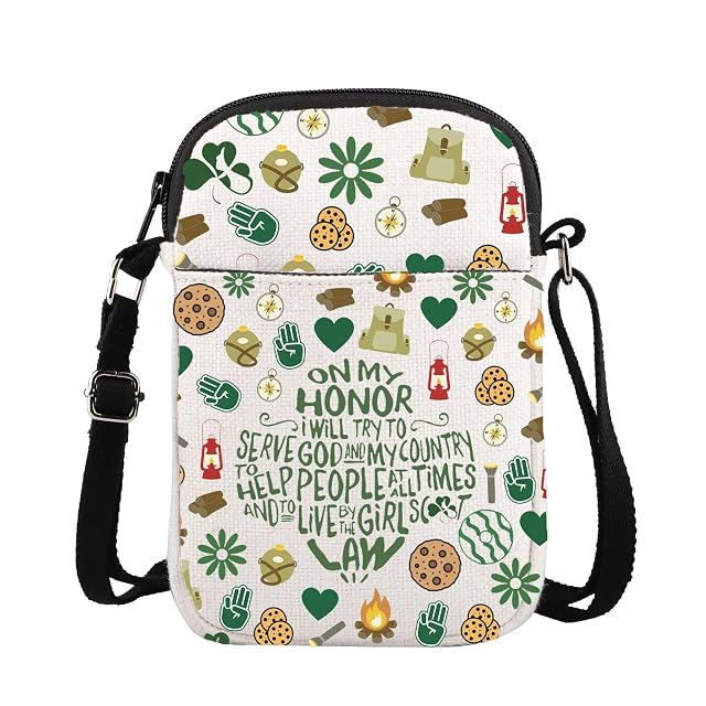 ENSIANTH Scout Messenger Bag Scout Troop Leader Gift Scout Life Gift Scouts Group Gift Scout Mom Crossbody Bag