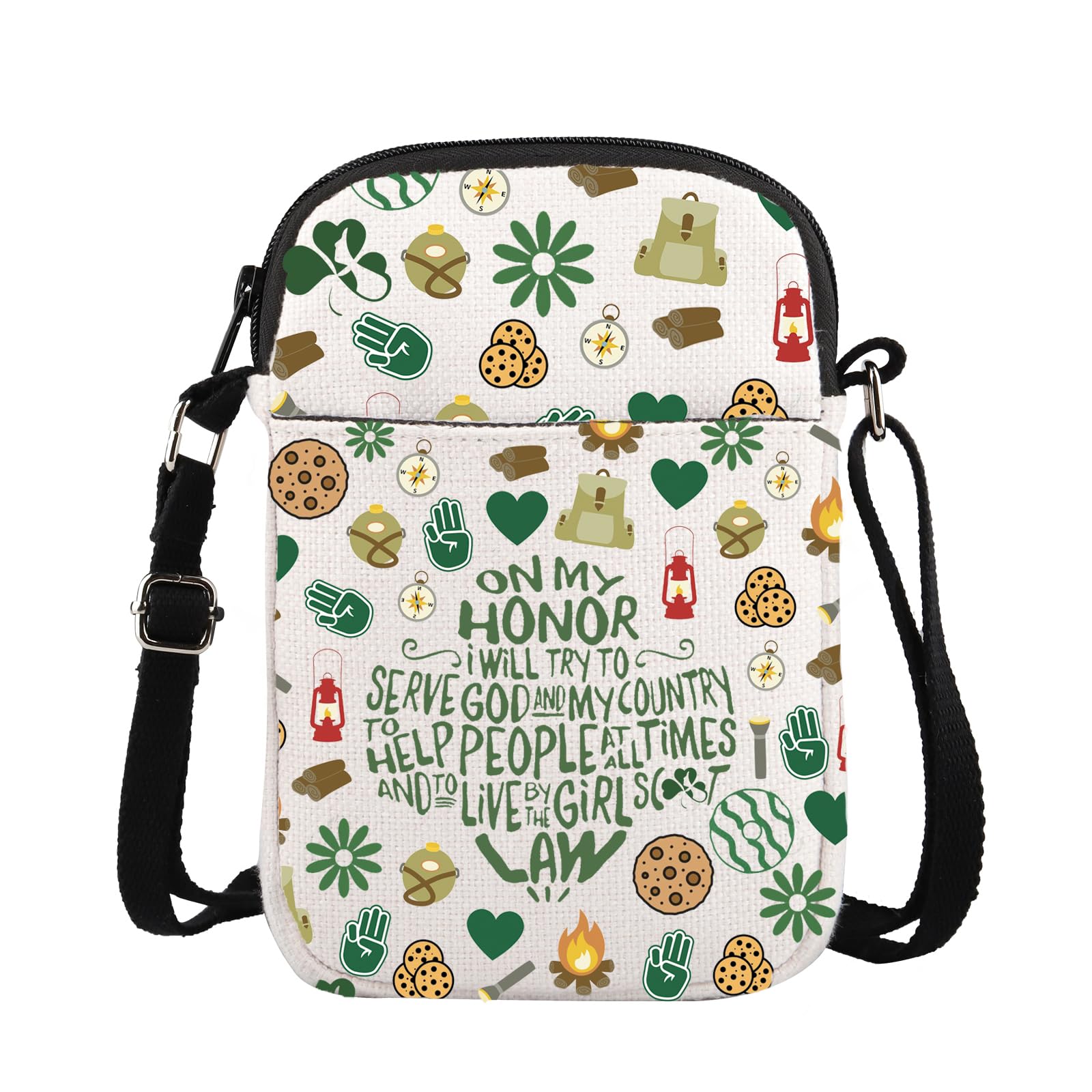 ENSIANTH Scout Messenger Bag Scout Troop Leader Gift Scout Life Gift Scouts Group Gift Scout Mom Crossbody Bag