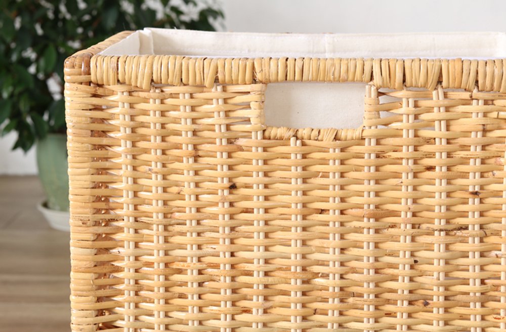Amazon｜サンフラワーラタン ラタンバスケット3個セット GK907N3｜収納