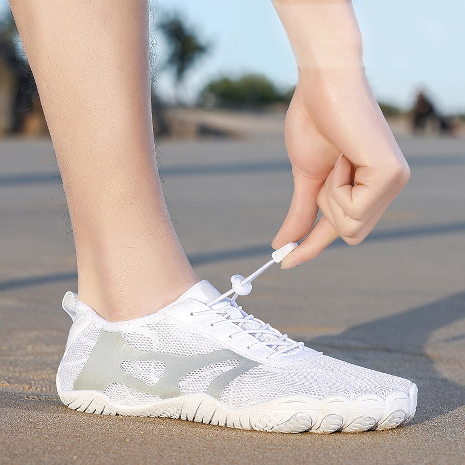 Genérico Zapatos Acuáticos Hombre Pareja Zapatos Deportivos al Aire Libre Wading Playa Antideslizante Buceo Natación Equitación Fitness Gran Caminata Senderismo Running Hombre