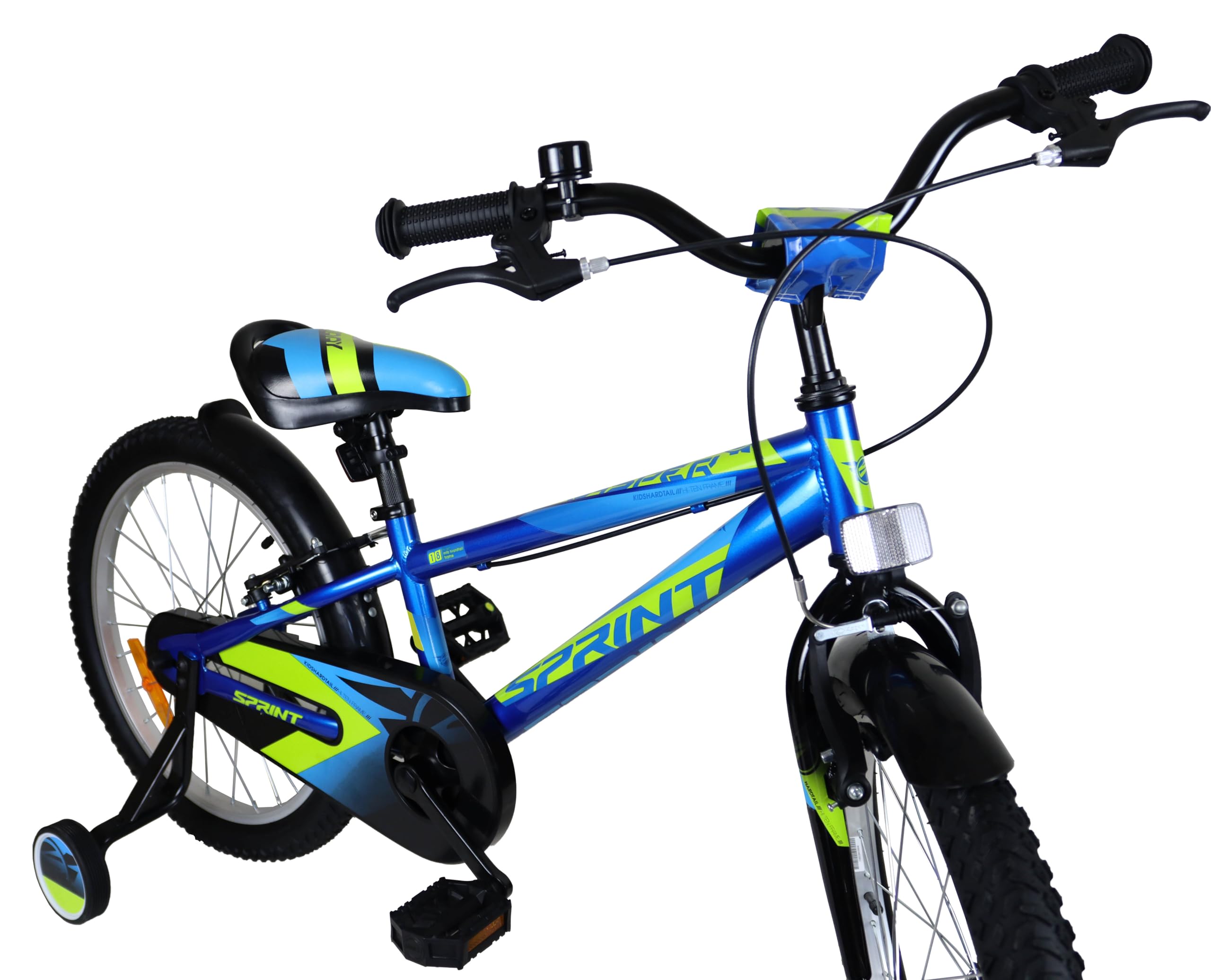 Umit Casper Unisex Youth Bike, Blue-Green, 18 Inch Sports & Outdoors