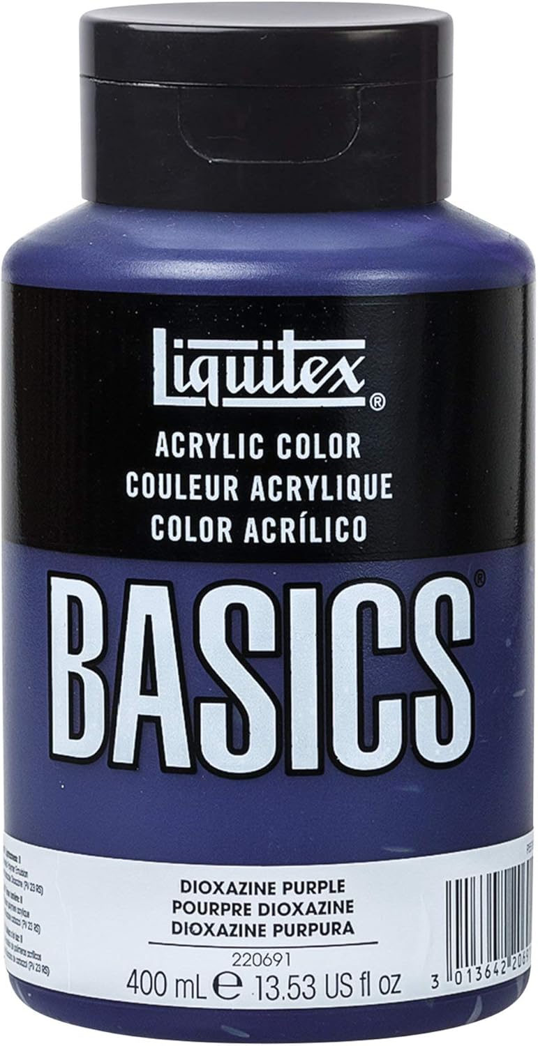 Liquitex BASICS Acrylic Paint, 13.5-oz bottle, Bright Aqua Green
