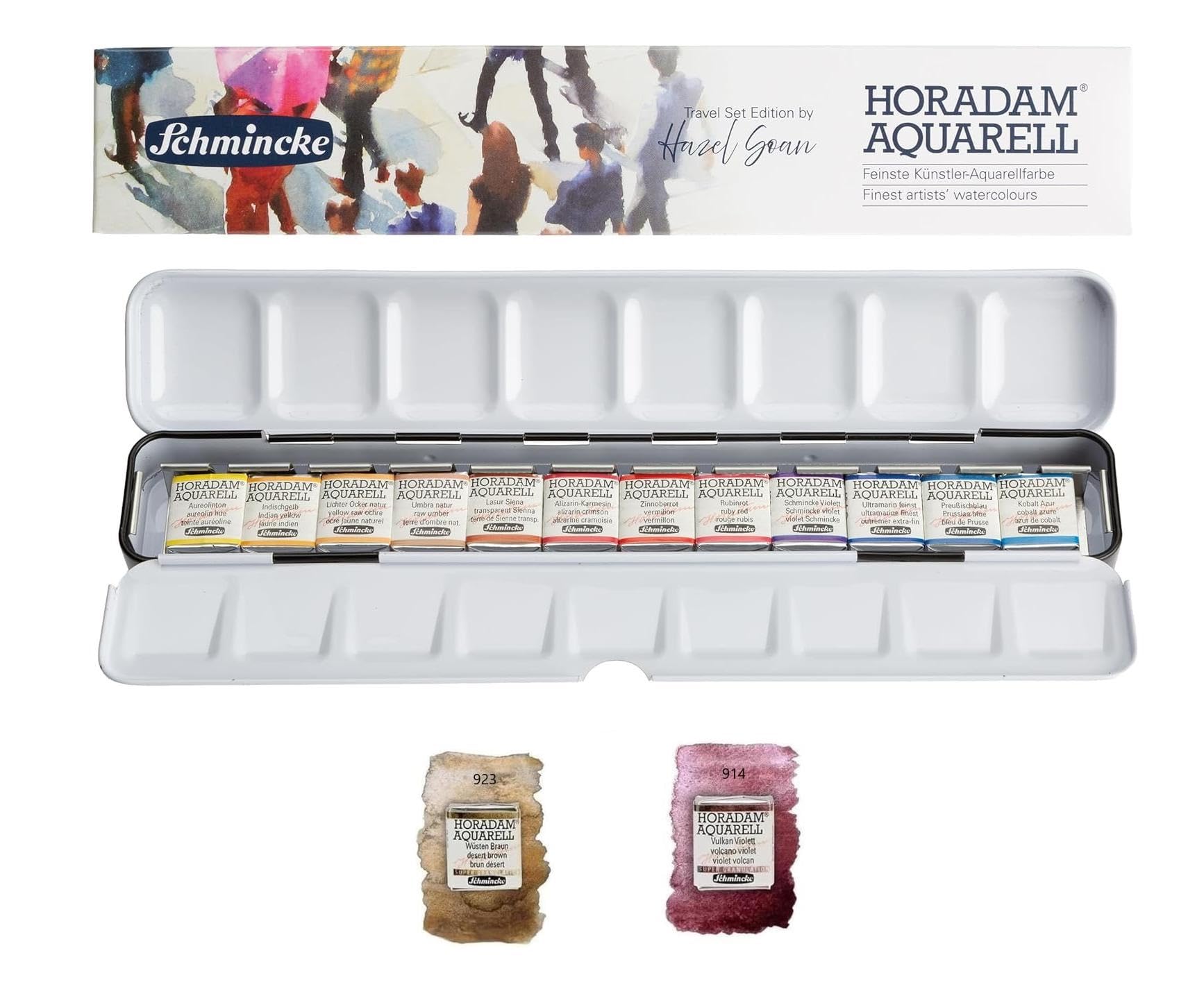 Schmincke Horadam aquarelles extra-fines pour peindre la nature