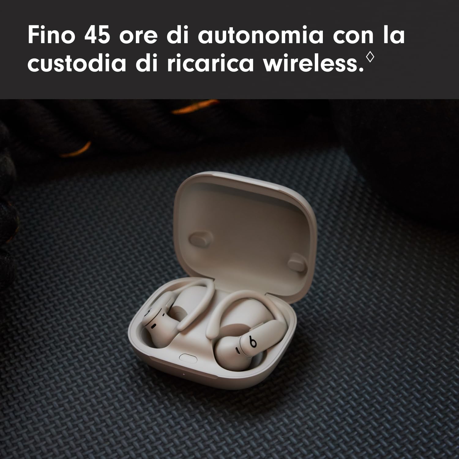 Beats Powerbeats Pro 2 Bluetooth Auricolari wireless - Cancellazione del rumore, IPX4, fino a 45H con custodia di ricarica, compatibile con Apple e Android - Sabbie mobili