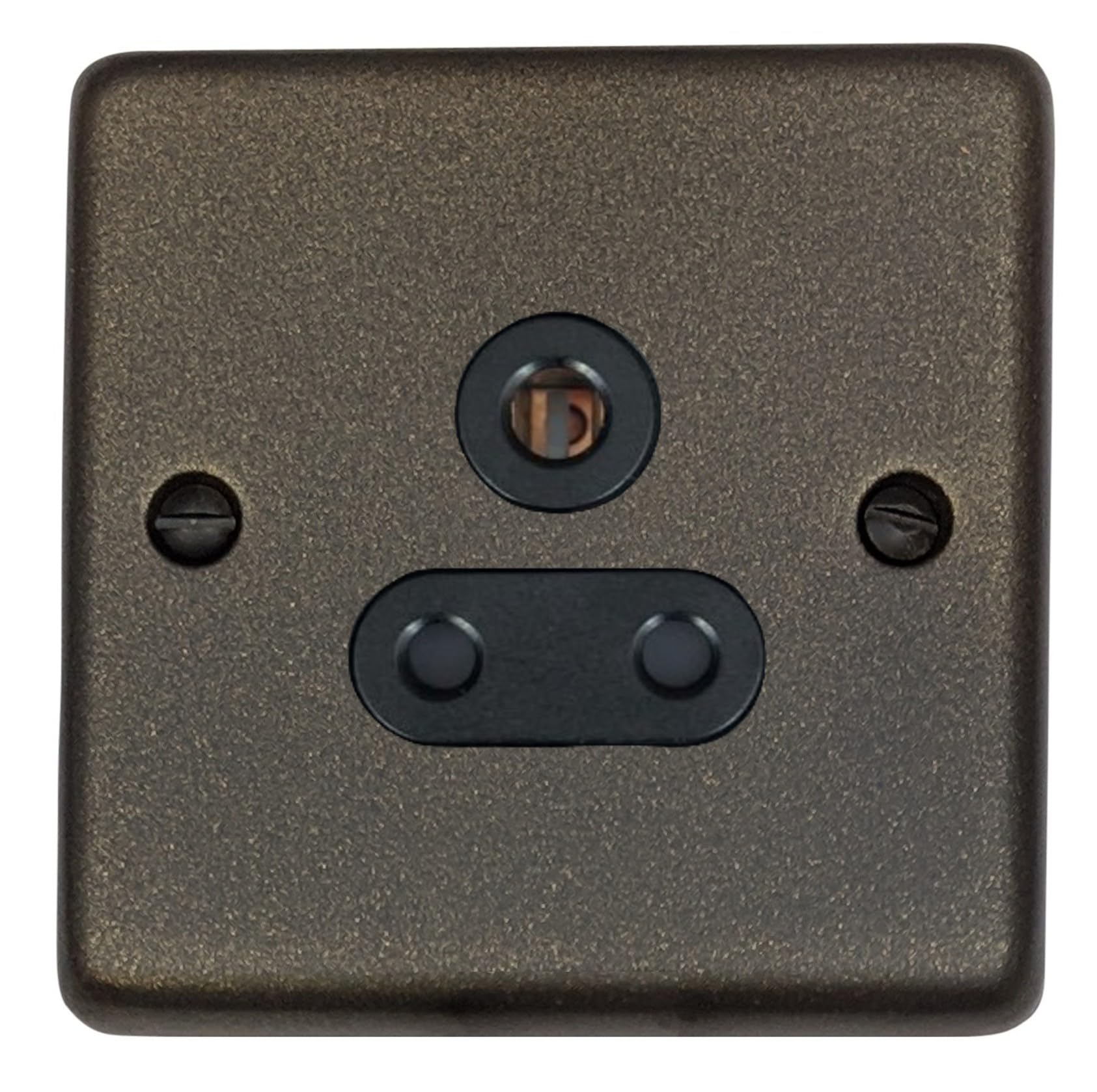 G&H Brassware Black Cg59b 5A 3-Pin Round Pin Socket - Inserts