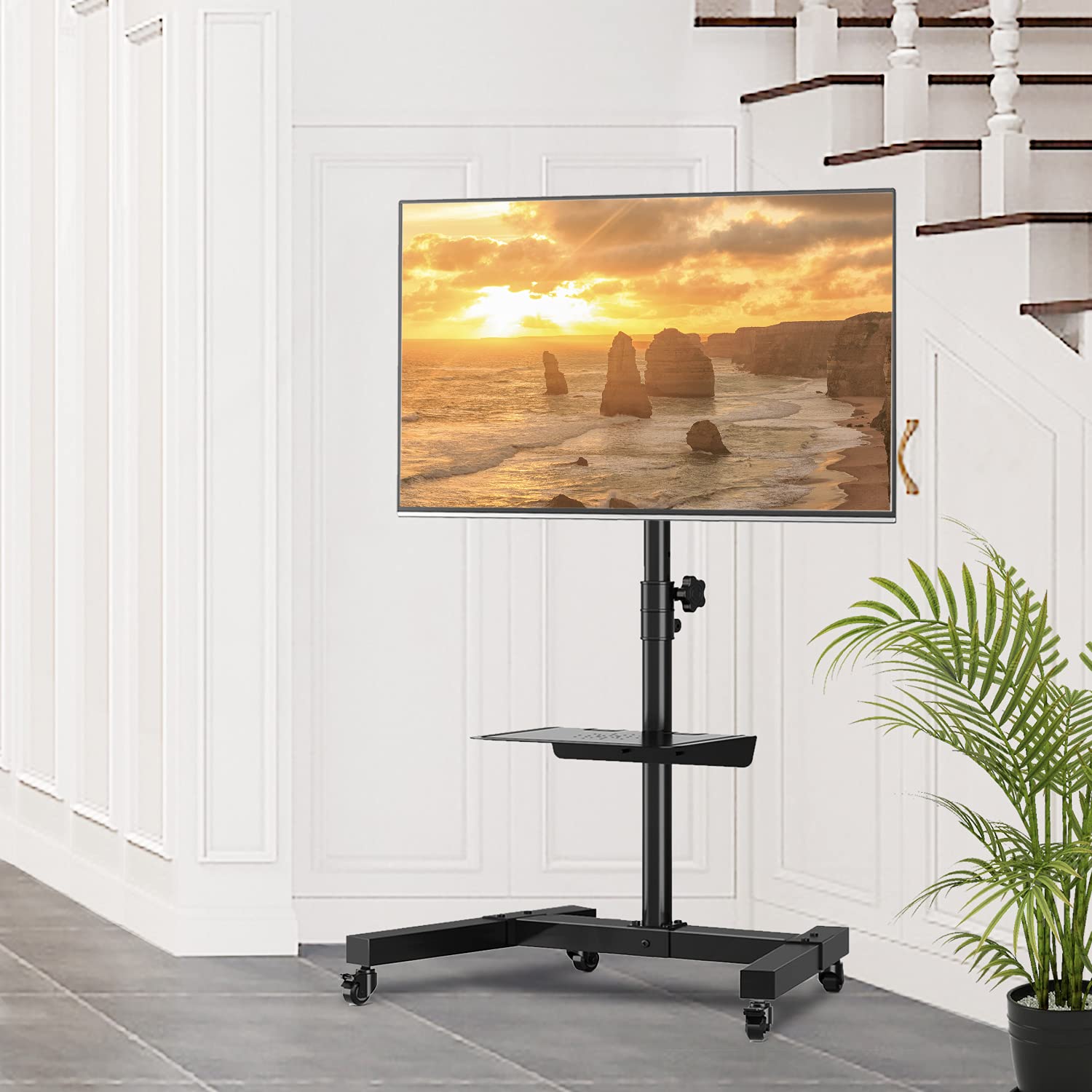 TAVR Rolling TV Cart on Wheel...B08YRTMNZF