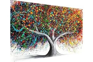 Colorful Tree Diamond Painting for Adults BOHADIY DIY 5D Artistic Kits