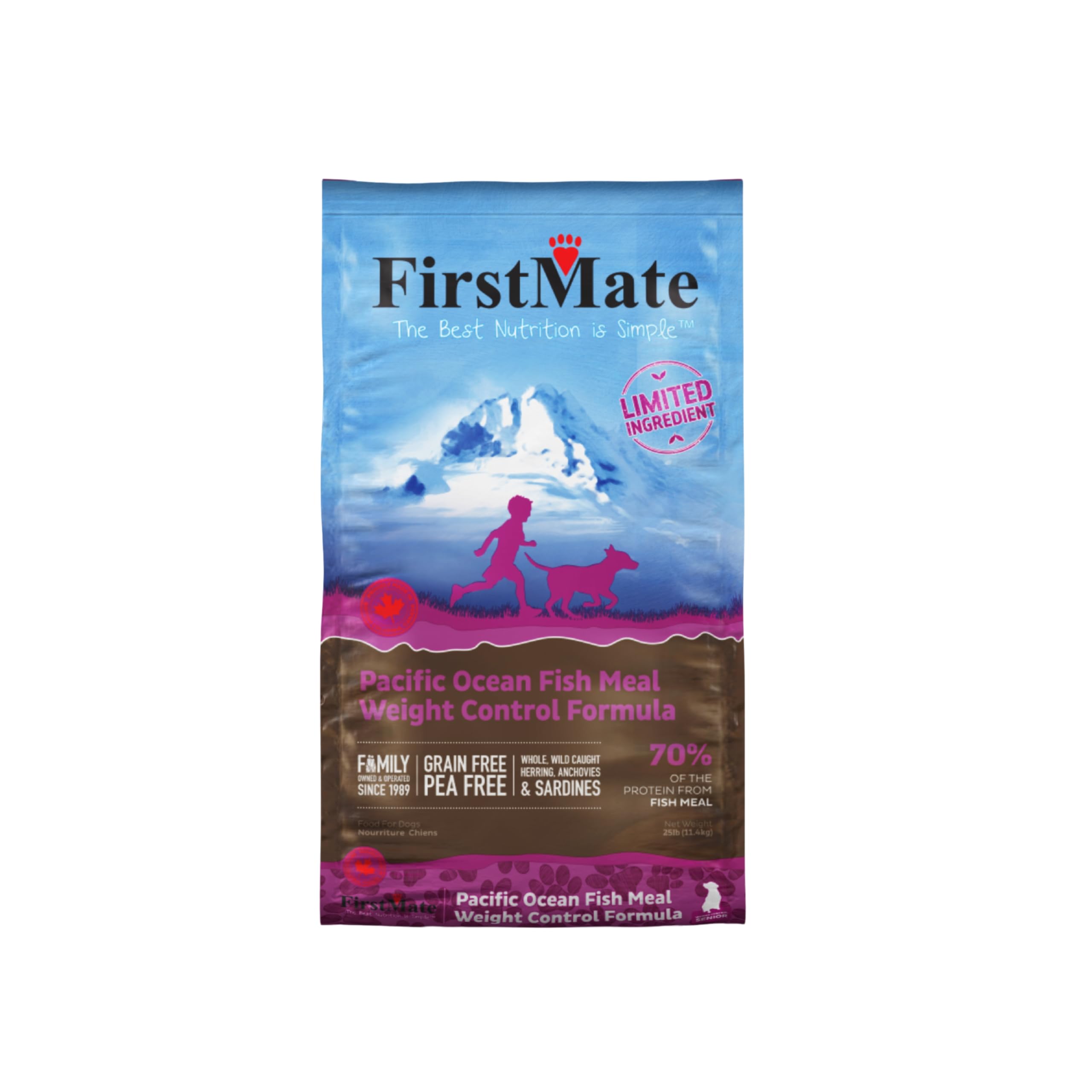 Firstmate Pet Foods Pacific Ocean Fish Senior/Weight Control, 14.5 Pounds