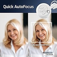 Vista 4 de Cámara de documentos USB INSWAN INS-1 — 8MP Ultra HD, enfoque automático, LED, micrófono incorporado, compatible con Windows, Mac, iPad, Chromebook