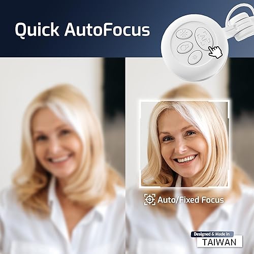 Miniatura 3 de INSWAN INS-1 Pequeña cámara de documentos USB de 8 MP con enfoque automático y luz suplementaria LED excelente para educación a distancia y