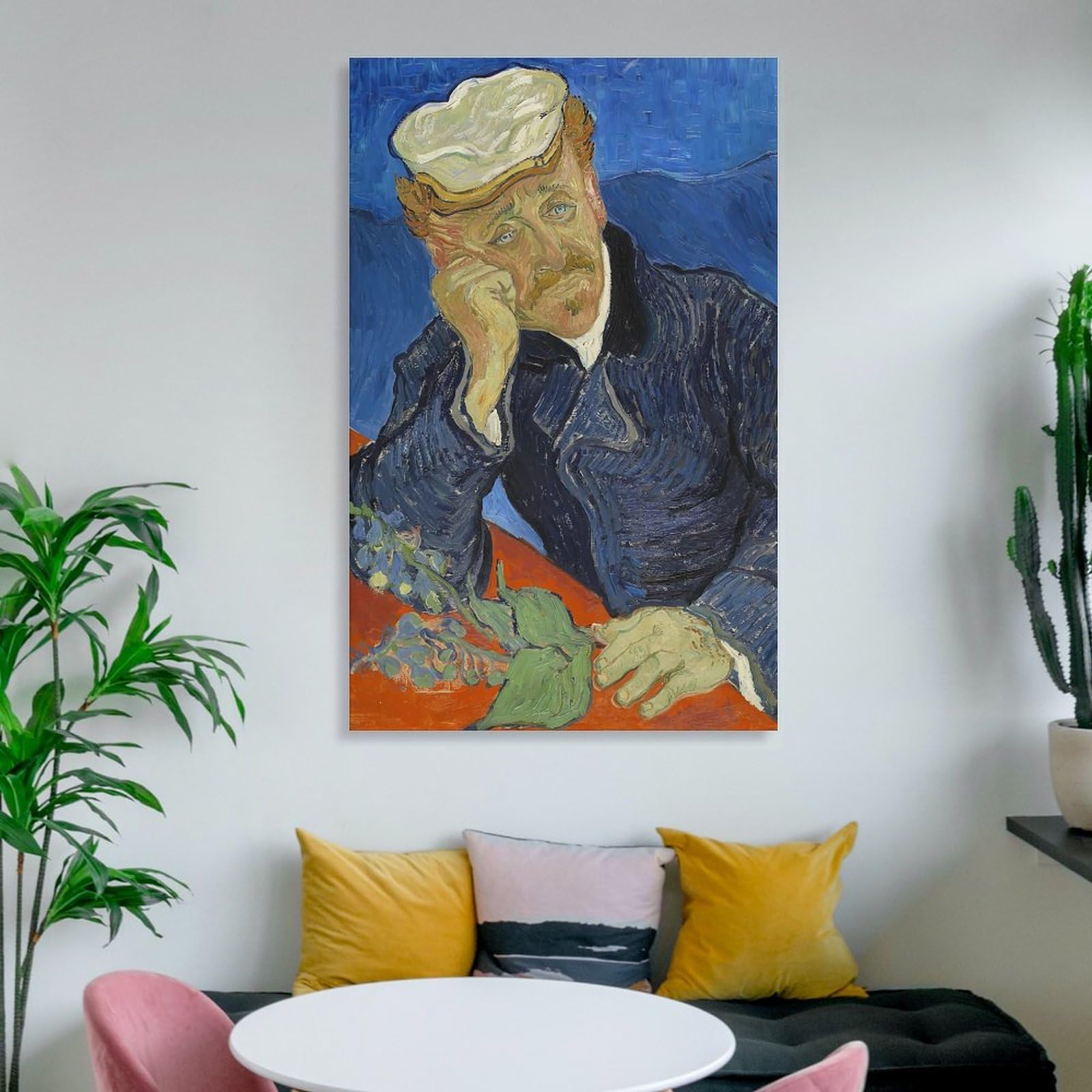 額装品/Dr Paul Gachet/ゴッホ/アート/インテリア/ポスター Amazon.co.jp: Van Gogh フィンセント・ファン・ゴッホ 『医師ガシェの