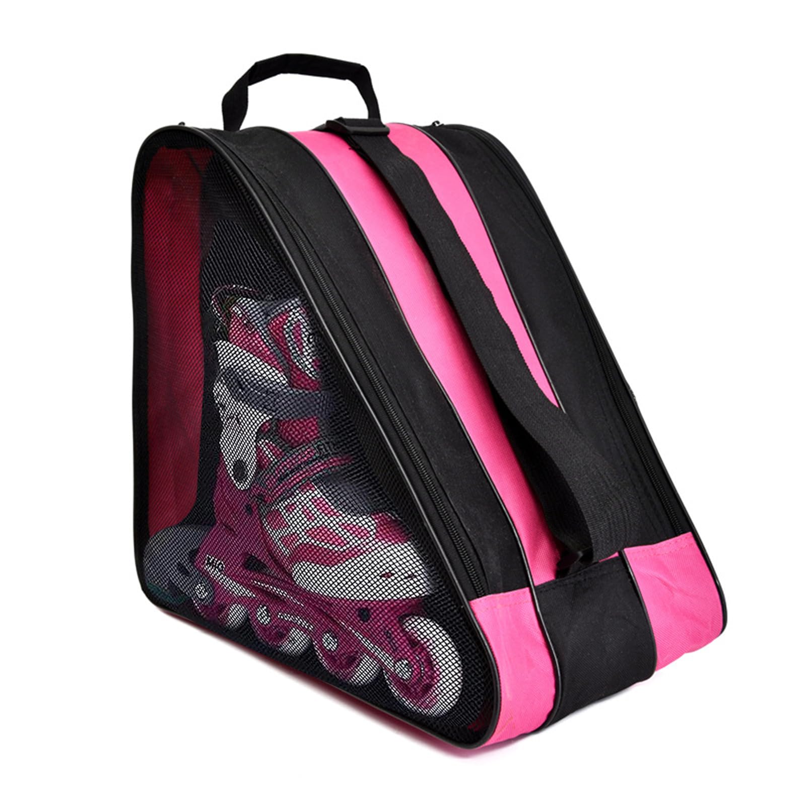 Bolsa para patines de ruedas con correa ajustable, bolsa para patinaje de adultos, bolsa para patines de hielo, bolsa para patines de hielo, bolsa para patines en línea para hombre y mujer
