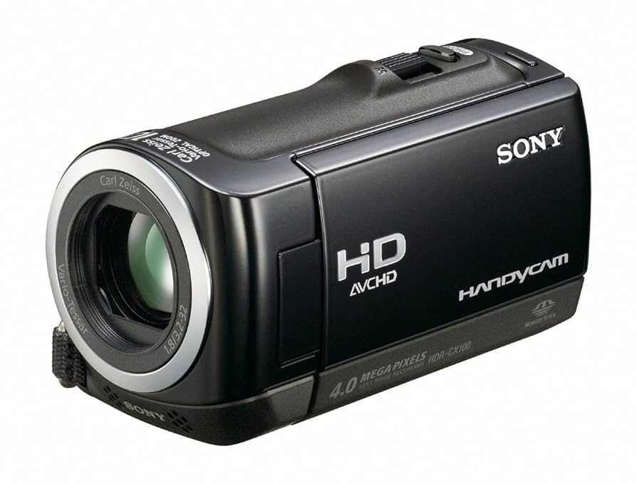 Sony HDR-CX100 AVCHD HD Camcorder with Smile Shutter & 10x