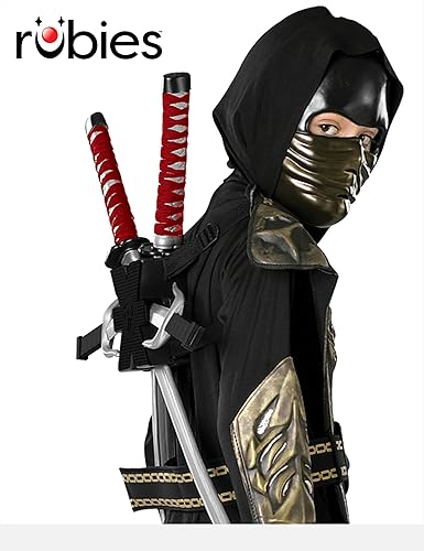 Miniatura 4 de Rubies Dragon Ninja Child's Backpack Weapon Set for Themed Parties and Halloween, Multicolor