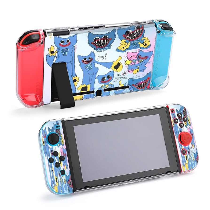Switch 本体 ケース付き ゲーム機 Amazon.co.jp: ハギーワギー Switchゲーム機保護ケース スイッチ