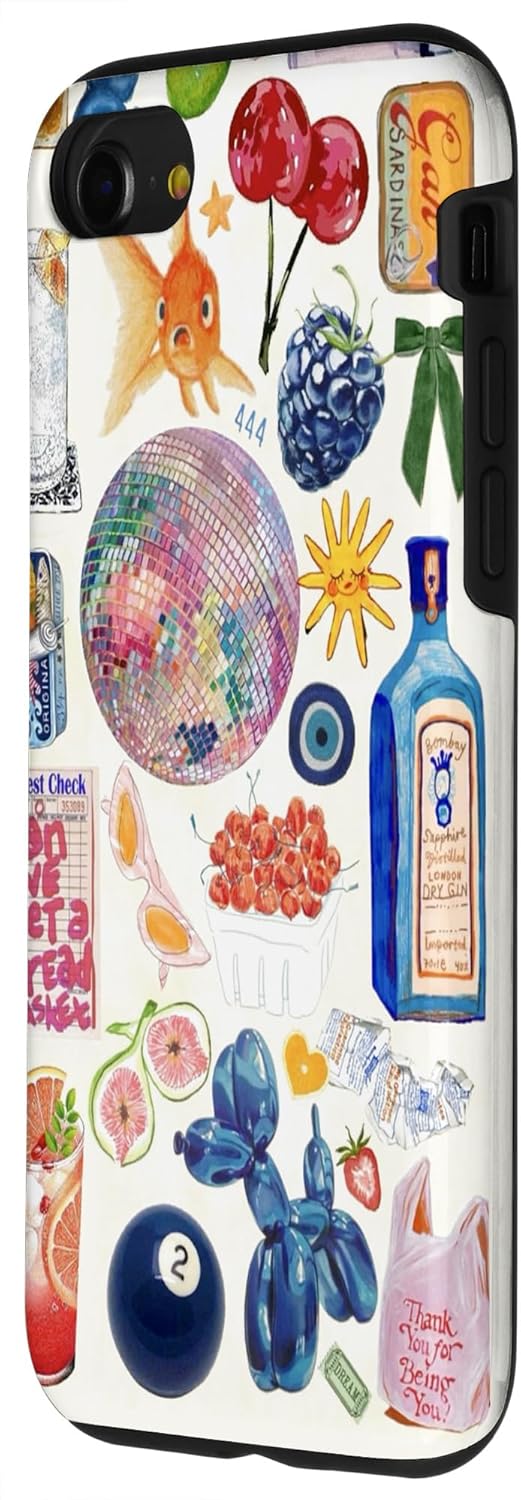 European Italian Summer Beach Collage Case for iPhone SE (2020) / 7/8