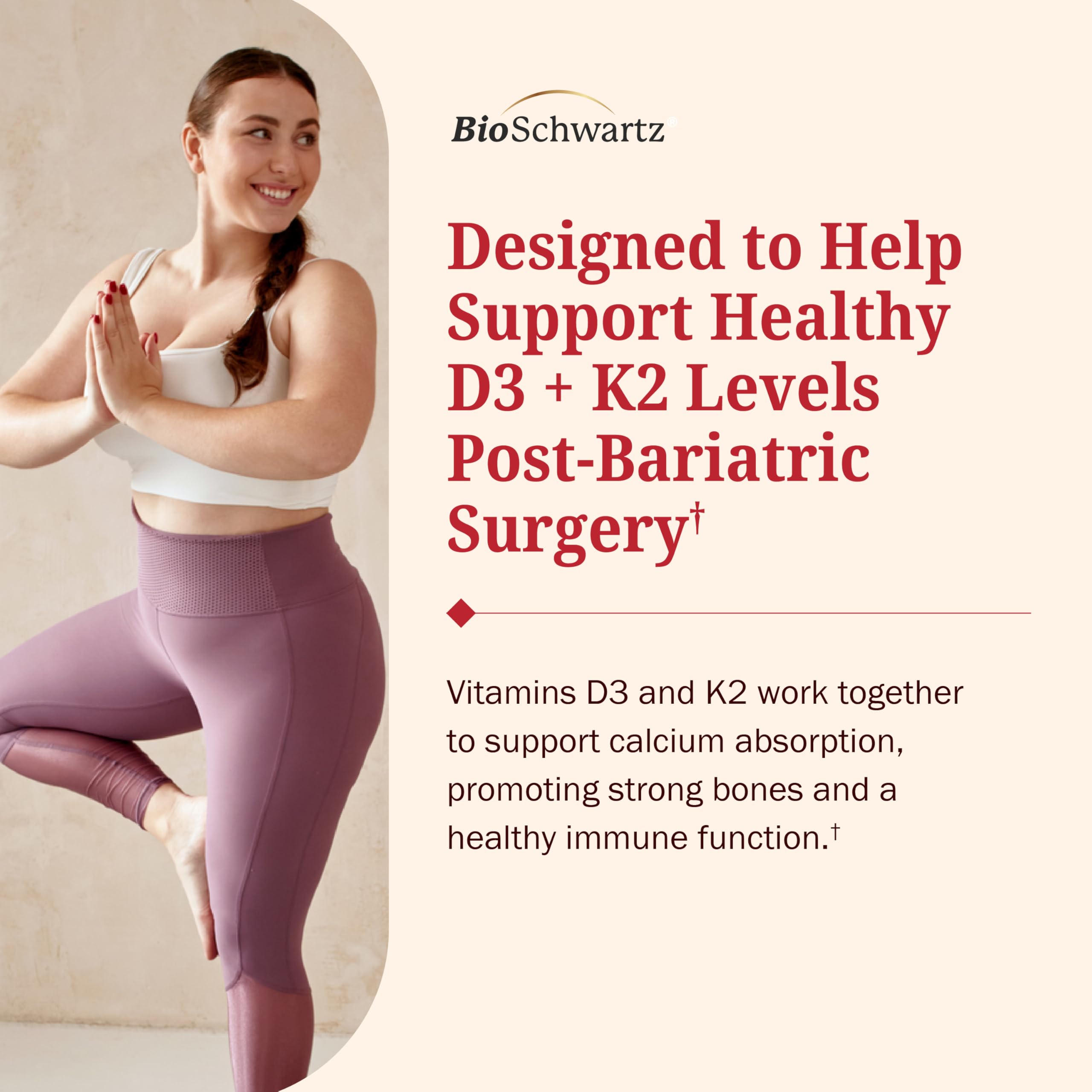 Bariatric D3 K2 Dissolvable Tablets - 90 Cherry-Strawberry Tablets — Amazon image 2