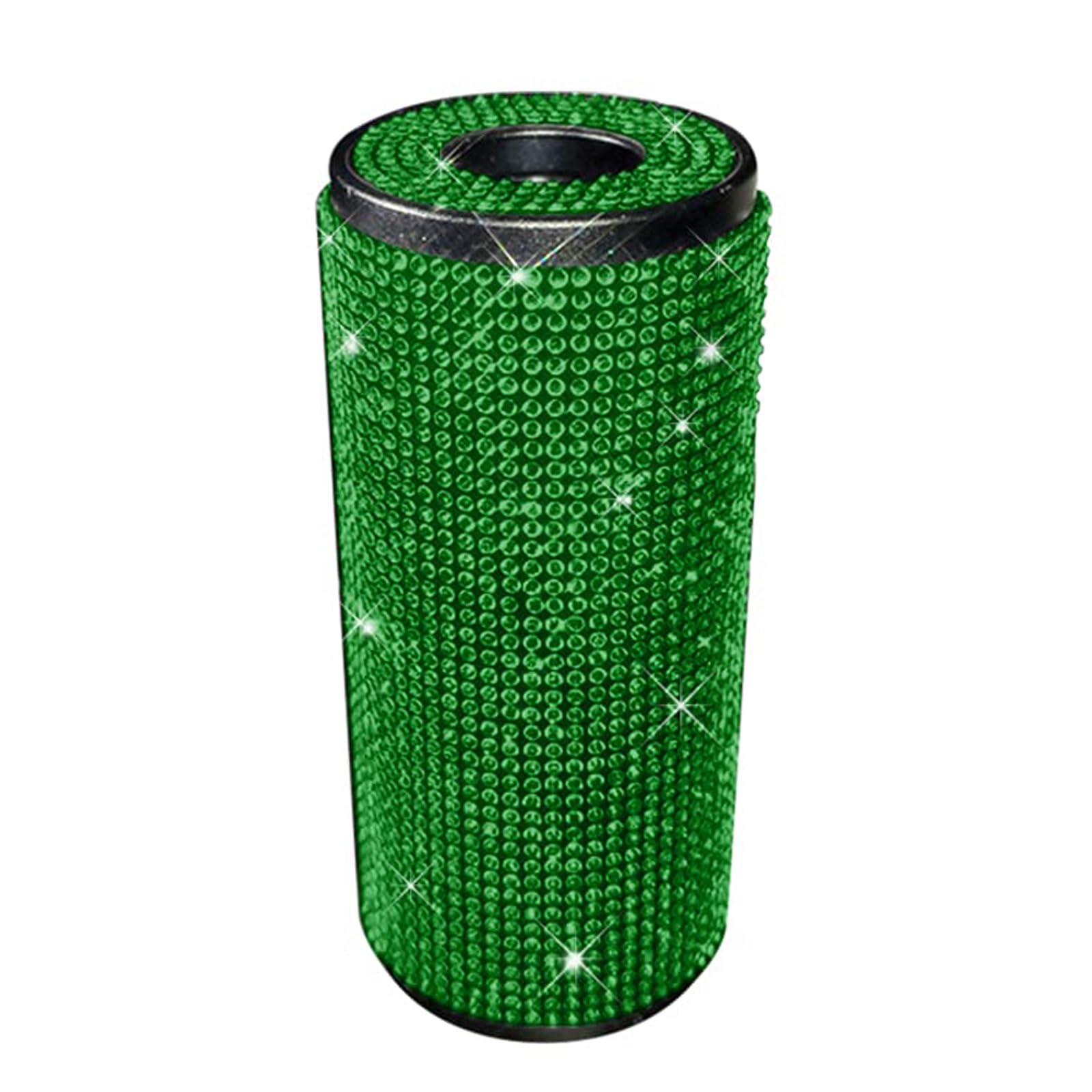 Luxurious Rhinestones Car Tissue Container Napkins Box Fashion Auto Napkins Holder Paper Storage Box for Commuting & Tra Car Interior Decors