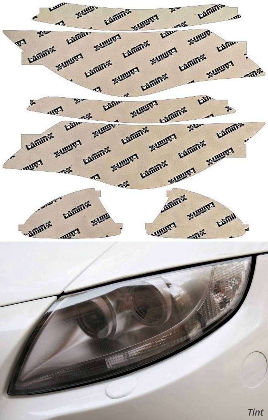 Lamin-x Custom Fit Tint Headlight Covers for BMW 6-Series (08-10)