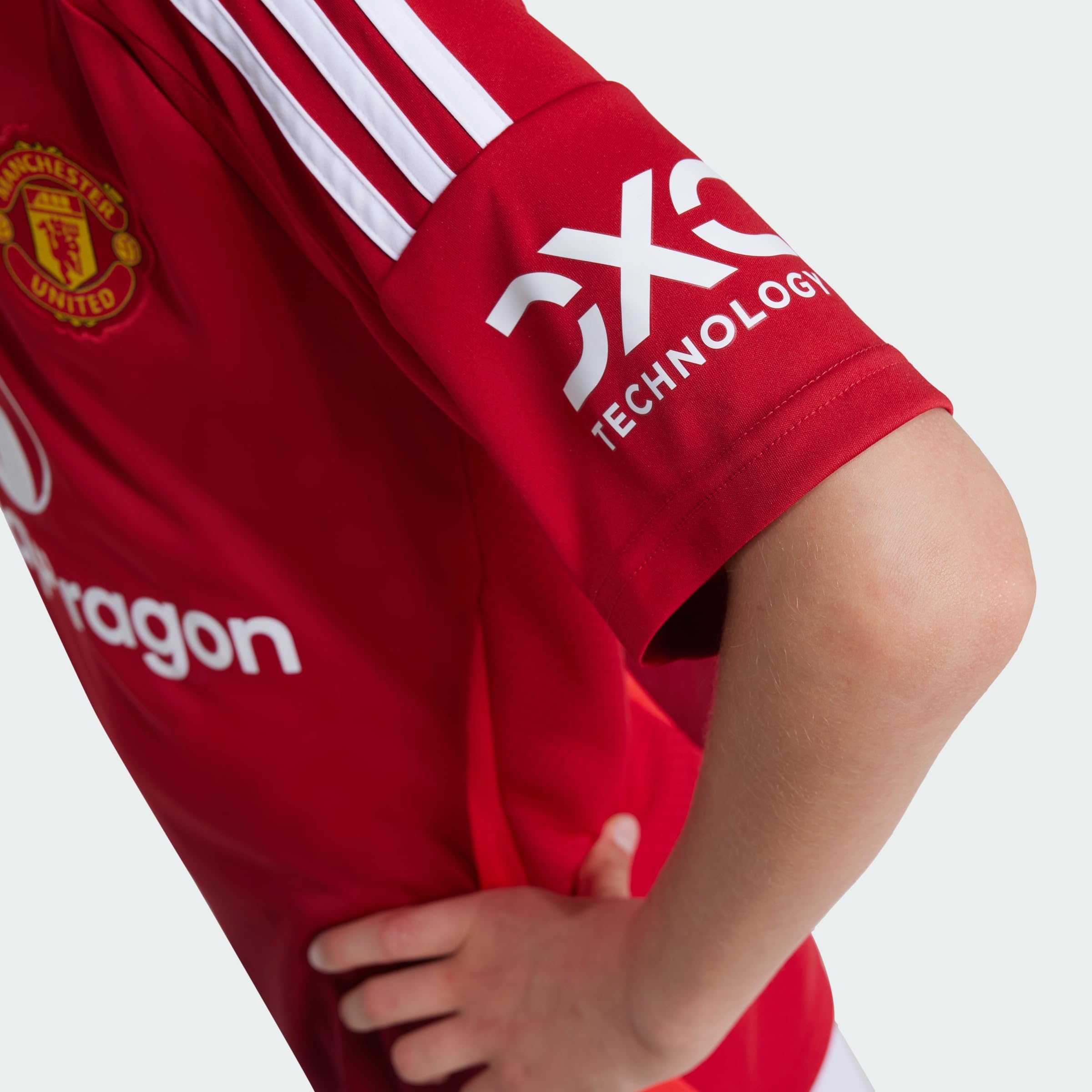 adidas Unisex Kids' Camiseta Primera equipación Manchester United 24/25 (Adolescentes), MUFC Red, 140