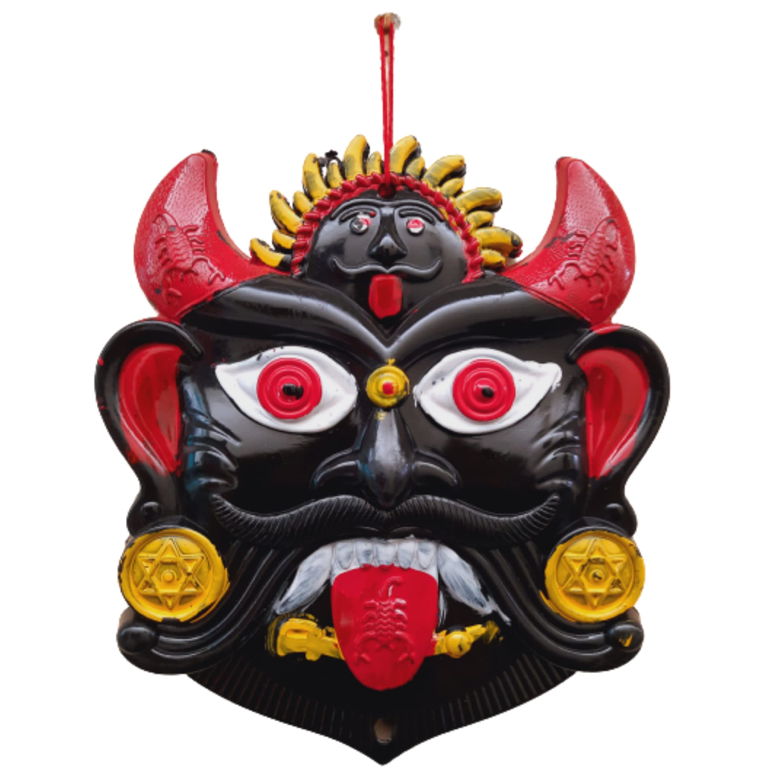 See full amazon price history chart for DESHABOINA VN Wall Hanging Plastic Nazar Suraksha Kawach, Drishti Bommai, Evil Eye Protector, Nazar Battu for House, Office, Shops Entrance (Medium Size) DESHABOINA VN Wall Hanging Plastic Nazar Suraksha Kawach, Drishti Bommai, Evil Eye Protector, Nazar Battu for House, Office, Shops Entrance (Medium Size) (B09B1SSX6Q) Amazon Price History, Amazon Price Tracker