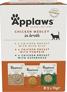 Applaws Cat Food Broth Pouch 12x70g Multipack - Chicken product image