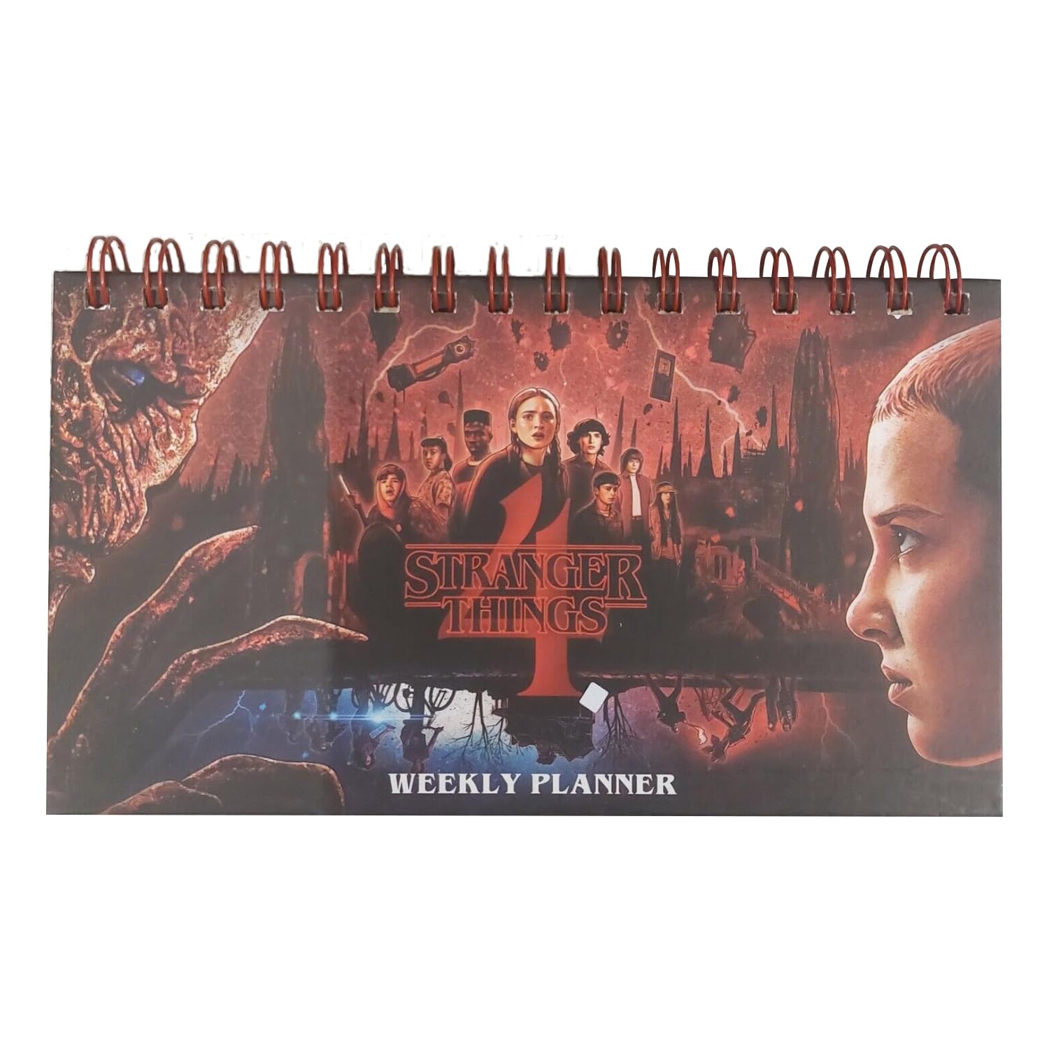 Pyramid International, Stranger Things (Vecna's Curse) Wiro Planner – Unique Design for Fans of the Hit Netflix Series, One Size