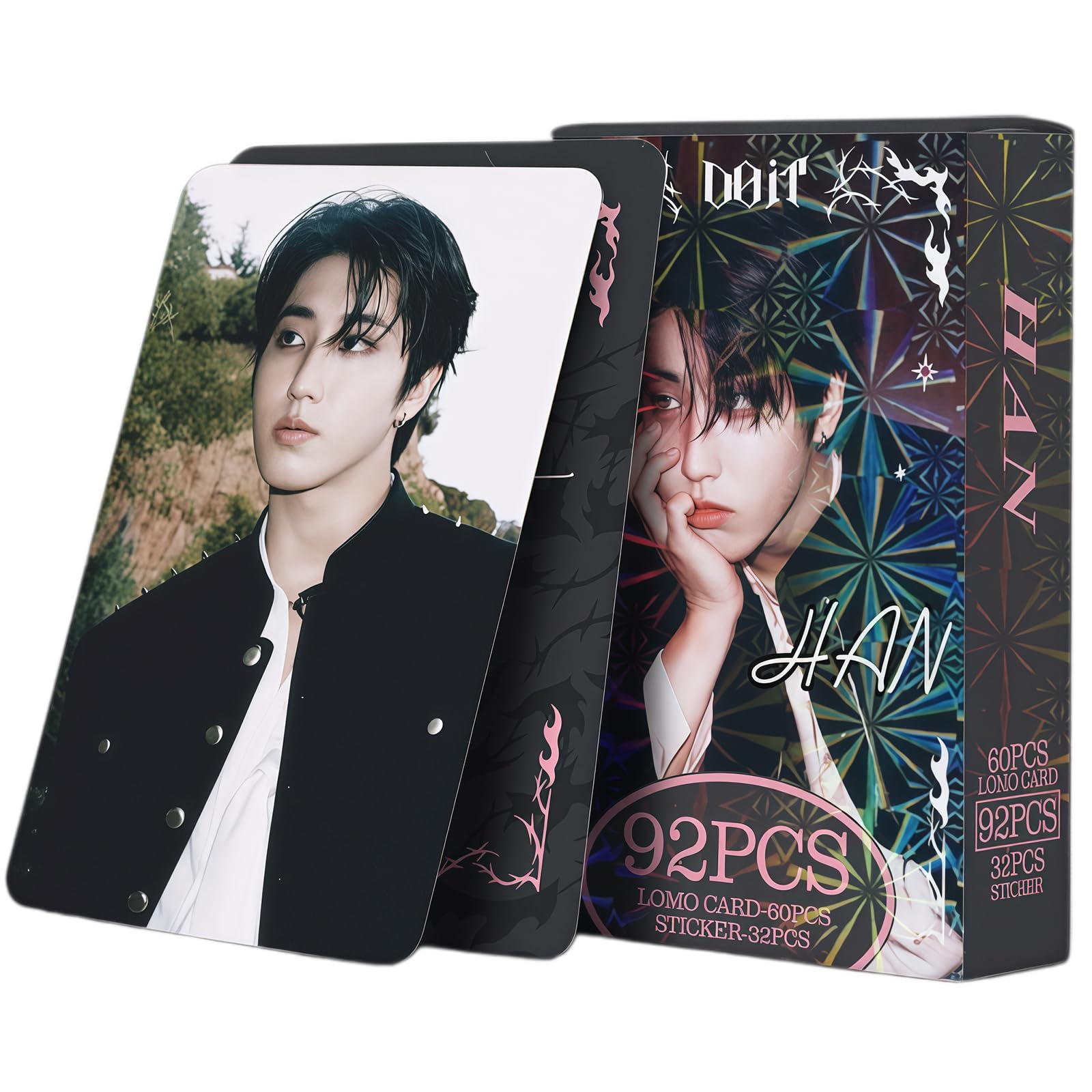 92 peças Stray Kids HAN Photocards DO IT Álbum HAN Cartões de