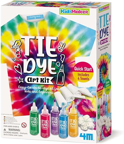 4M Kidzmaker Tie Dye Art Kit Toy