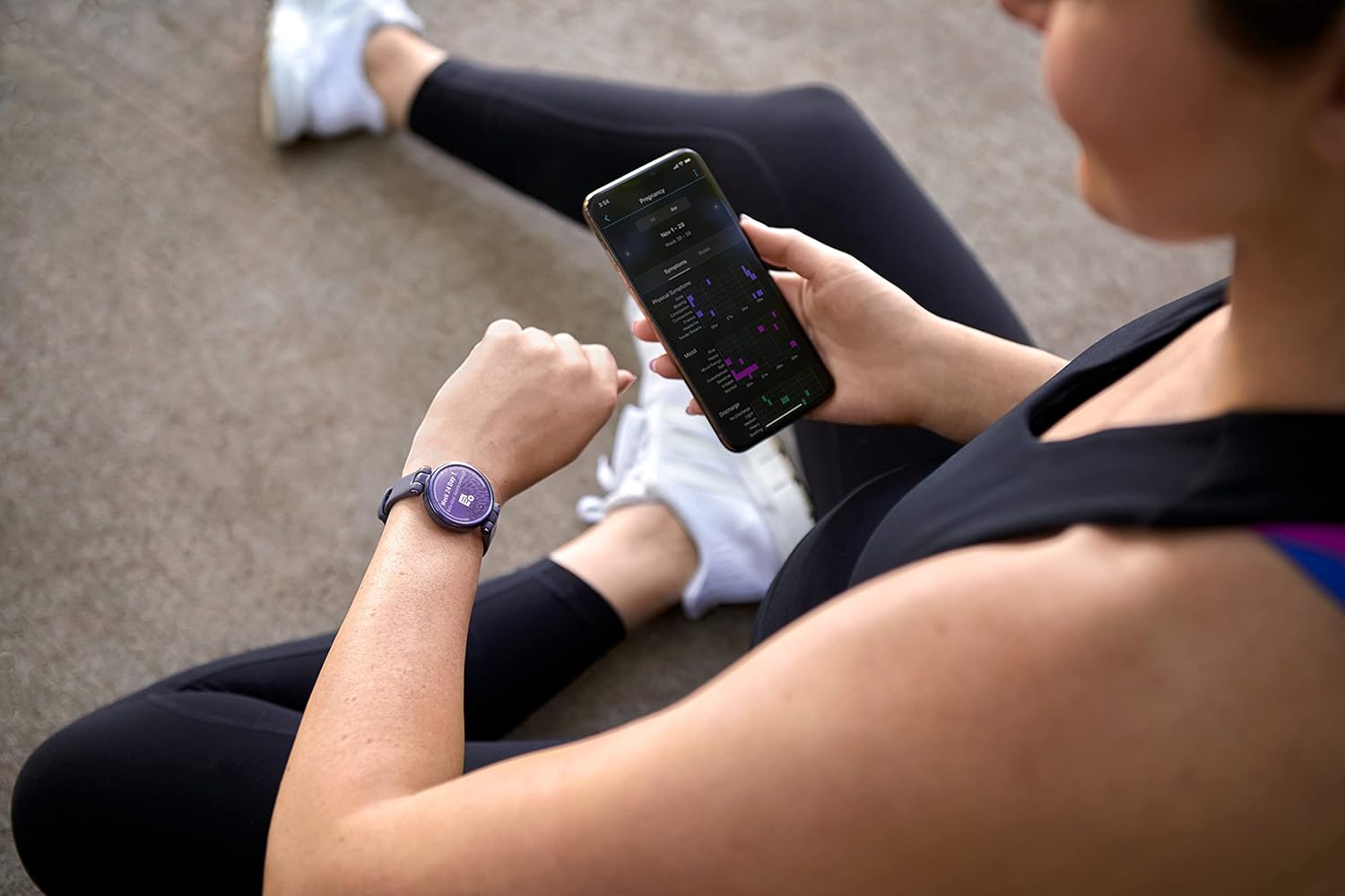Garmin Lily „Sport“ – modische Damen-Smartwatch mit hochwertiger  Aluminium-Lünette, Gesundheits- \u0026 Fitnessdaten für Frauen, 2,54 cm  Touchdisplay (Zertifiziert und Generalüberholt) : Amazon.de: Sport \u0026  Freizeit
