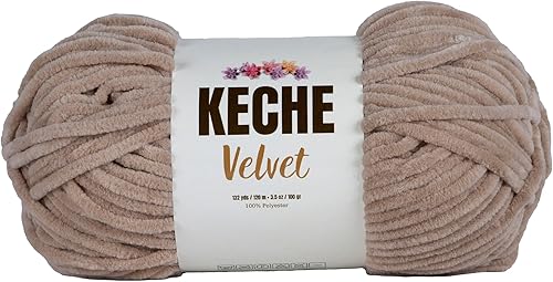 Vista 74 de Hilo de terciopelo Keche para crochet, suave chenilla voluminosa para bebé, manta Amigurumi, 100 gr (121 m) - Turquesa